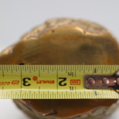 Vintage Brass Quail Figurine