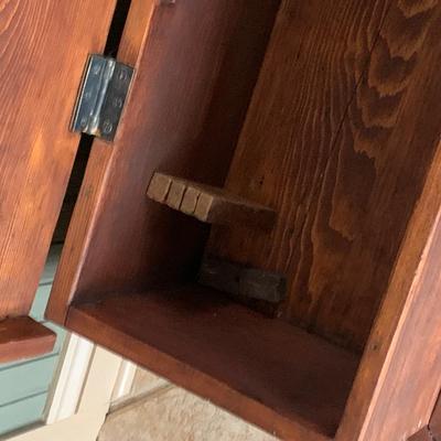 Antique Tool Chest Foot Locker
