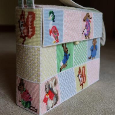 Vintage Handmade Baby Tote Bags