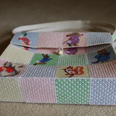 Vintage Handmade Baby Tote Bags