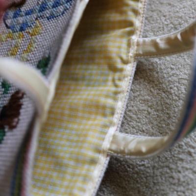Vintage Handmade Baby Tote Bags