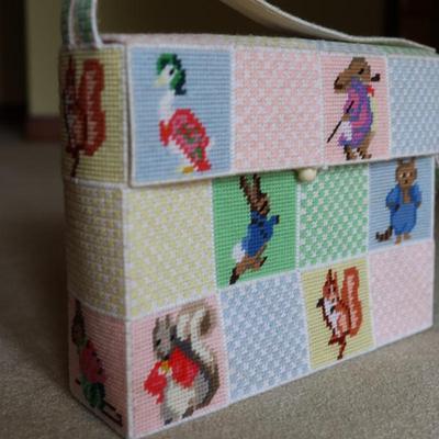 Vintage Handmade Baby Tote Bags