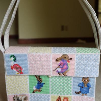 Vintage Handmade Baby Tote Bags