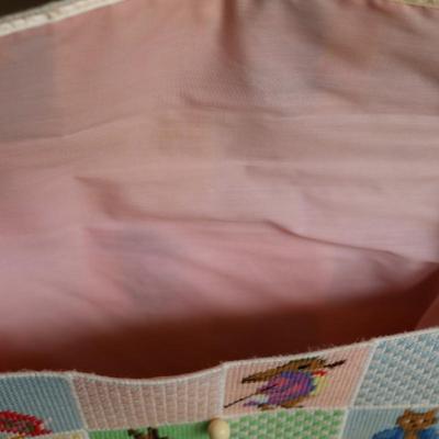 Vintage Handmade Baby Tote Bags