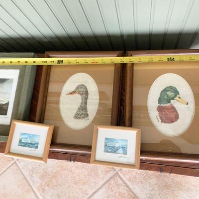 Nautical / Duck Art Lot
