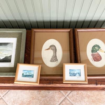 Nautical / Duck Art Lot