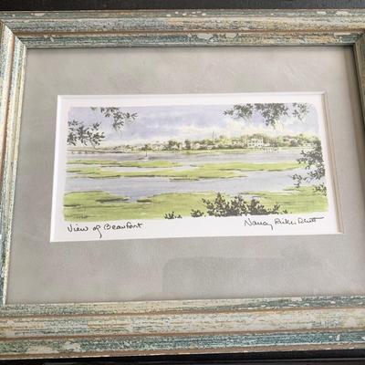 Signed Nautical Art Lot