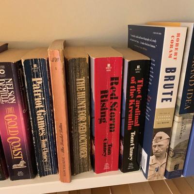 Large Paperback Books Lot