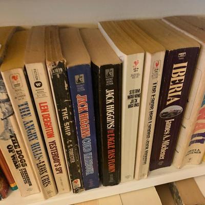 Large Paperback Books Lot