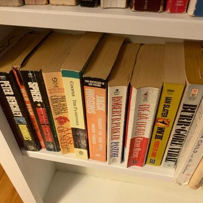 Large Paperback Books Lot