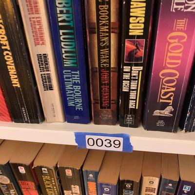 Large Paperback Books Lot