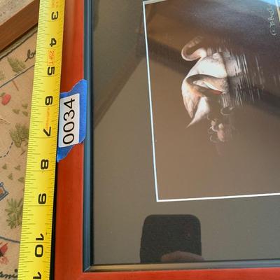 Signed Swans Art Framed