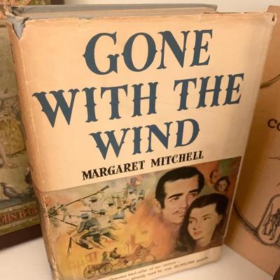 Vintage Books Lot Bible / 1st Edition Gone With The Wind