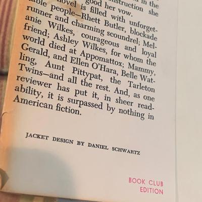 Vintage Books Lot Bible / 1st Edition Gone With The Wind