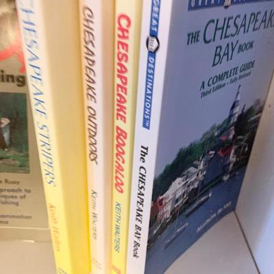 Chesapeake / Fishing Book Lot