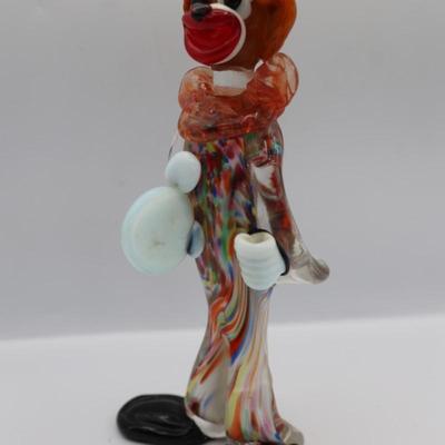 Vintage MURANO Glass Clown (See Details)