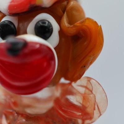 Vintage MURANO Glass Clown (See Details)