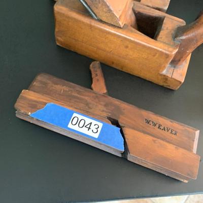 Antique Wood Planes Lot