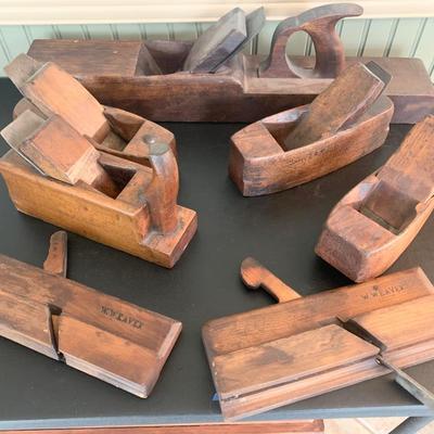 Antique Wood Planes Lot
