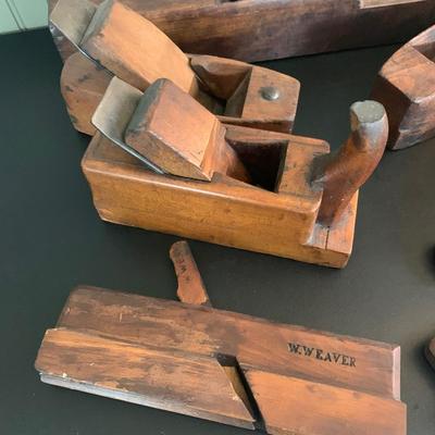 Antique Wood Planes Lot