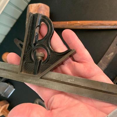 Antique Tools Lot Brass Level & More