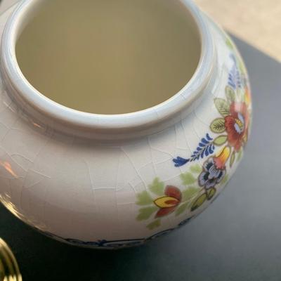 Vintage Delft Maryland Tea Caddy