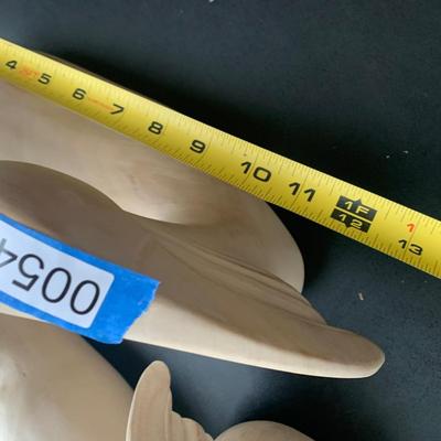 Lot of Three Large Wood Swan / Pelicans Lot