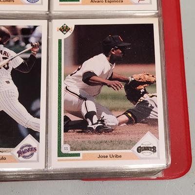 1991 Upper Deck Baseball Cards Album Complete Set 1-800 w 2 Specials & Final Edition
