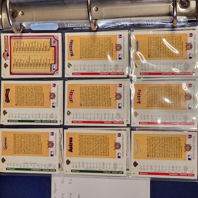 1992 Upper Deck Baseball Cards Complete set 1-800 w 2 specials