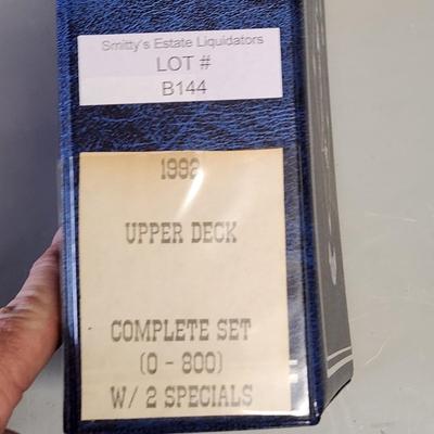 1992 Upper Deck Baseball Cards Complete set 1-800 w 2 specials