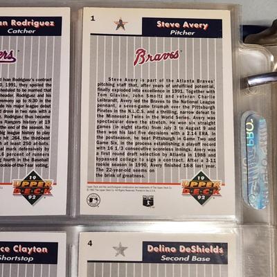 1992 Upper Deck Baseball Cards Complete set 1-800 w 2 specials