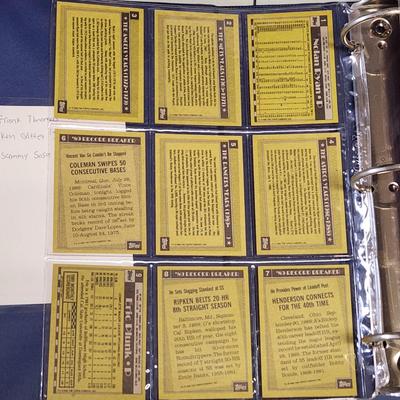 1990 Topps Baseball Cards Complete Set