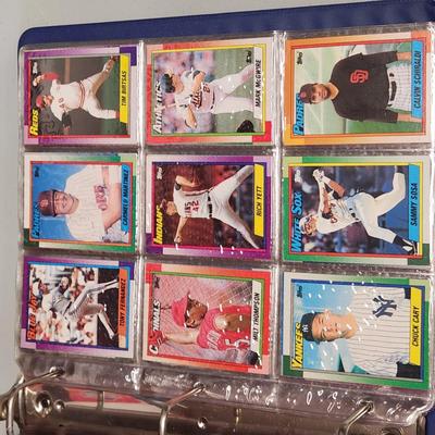 1990 Topps Baseball Cards Complete Set