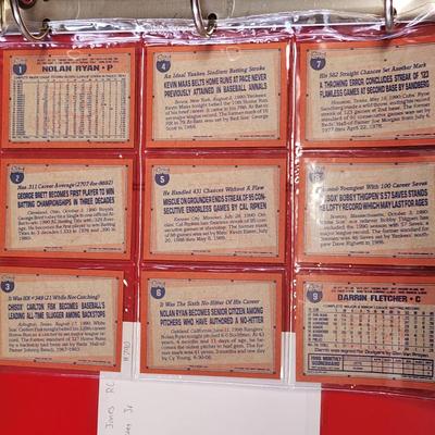 1991 Topps Complete Set Baseball Cards 1-792