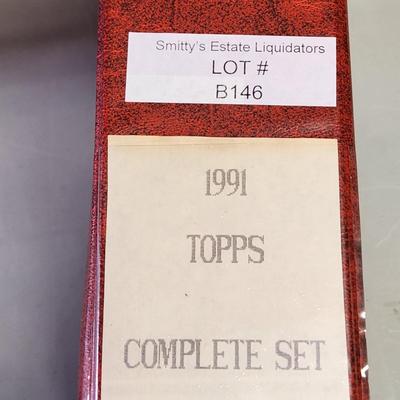 1991 Topps Complete Set Baseball Cards 1-792