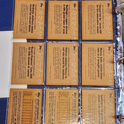 1988 Topps Complete set Baseball Cards in Album
