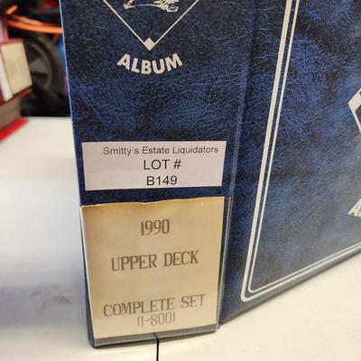 1990 Upper Deck Baseball Cards Complete Set in Album