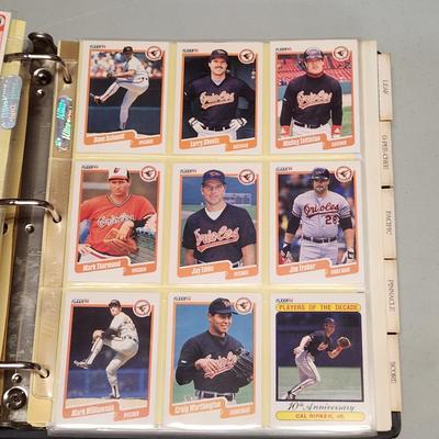 Baseball Cards Album Baltimore Orioles Team Sets Action Pack to Score