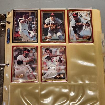 Baseball Cards Album Baltimore Orioles Team Sets Action Pack to Score