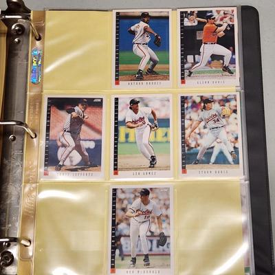 Baseball Cards Album Baltimore Orioles Team Sets Action Pack to Score