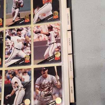 Baseball Cards Album Baltimore Orioles Team Sets Action Pack to Score
