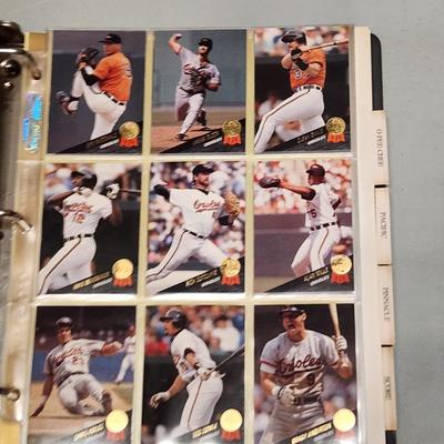 Baseball Cards Album Baltimore Orioles Team Sets Action Pack to Score