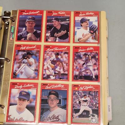 Baseball Cards Album Baltimore Orioles Team Sets Action Pack to Score