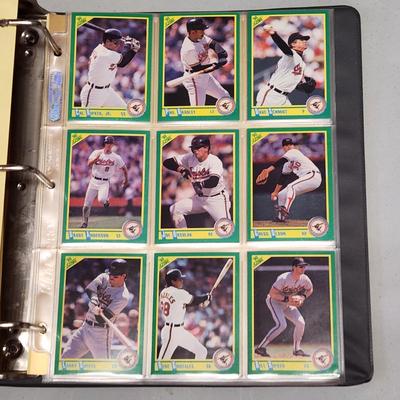 Baseball Cards Album Baltimore Orioles Team Sets Action Pack to Score