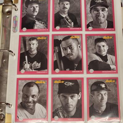 Baseball Cards Album Baltimore Orioles Team Sets SkyBox , Studio, Triple Play Ultra Upper Deck