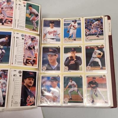 Baseball Cards Album Baltimore Orioles Team Sets SkyBox , Studio, Triple Play Ultra Upper Deck