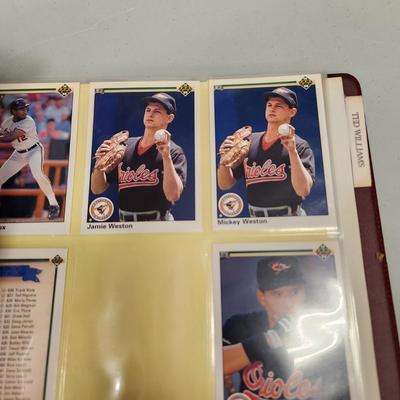 Baseball Cards Album Baltimore Orioles Team Sets SkyBox , Studio, Triple Play Ultra Upper Deck