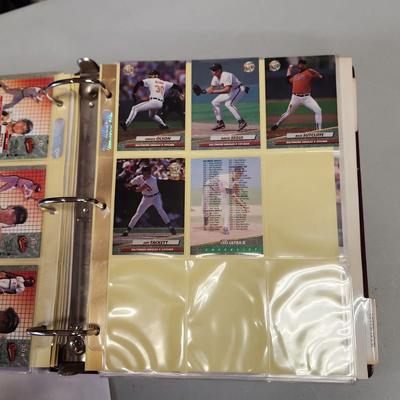 Baseball Cards Album Baltimore Orioles Team Sets SkyBox , Studio, Triple Play Ultra Upper Deck