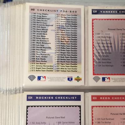 1993 Upper Deck Complete Set