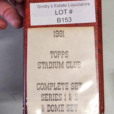 1991 Topps Stadium Club Baseball Cards Complete set Series 1 & 2 + Dome Set